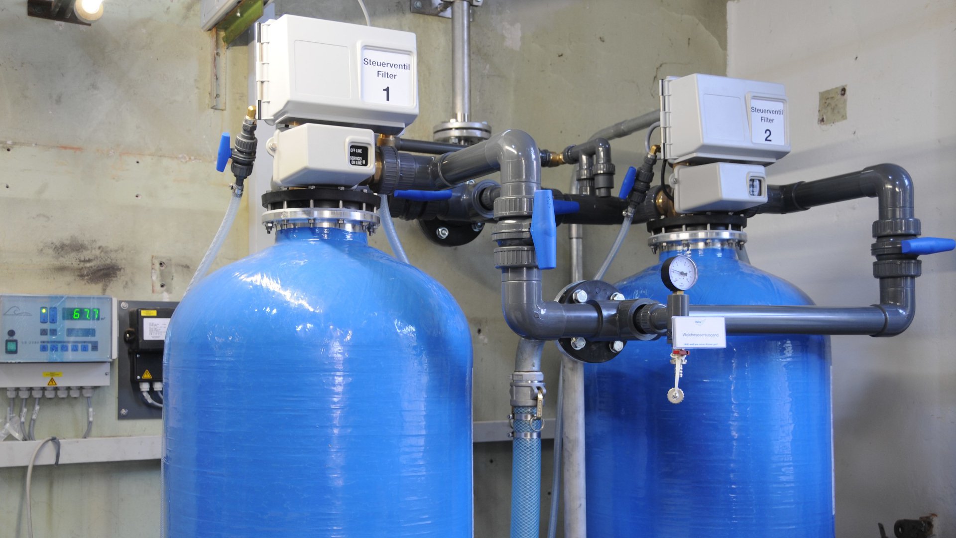 Wasserenthärtungsanlage